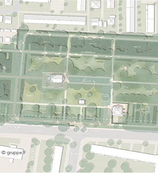Lageplan Ehemaliger Friedhof Gotlindestraße