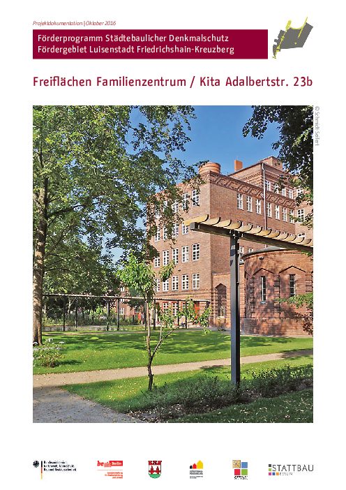 Freiflächen Familienzentrum / Kita Adalbertstr. 23b