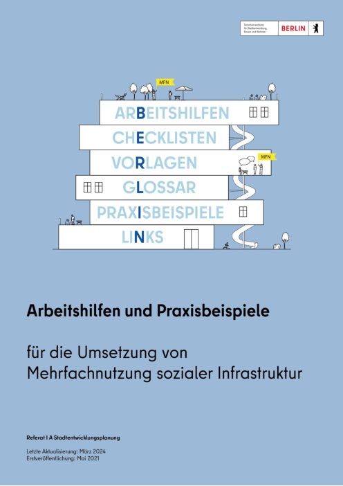 Arbeitshilfen und Praxisbeispiele für die Umsetzung von Mehrfachnutzung sozialer Infrastruktur (Gesamtdokument)